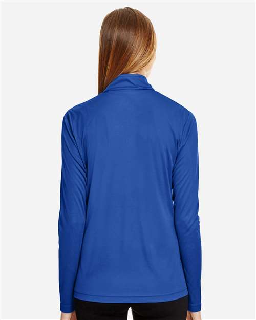 Team 365 Women's Zone Performance Quarter-Zip Pullover - TT31W Sport Royal