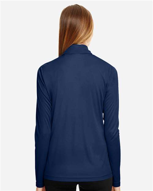 Team 365 Women's Zone Performance Quarter-Zip Pullover - TT31W Sport Dark Navy