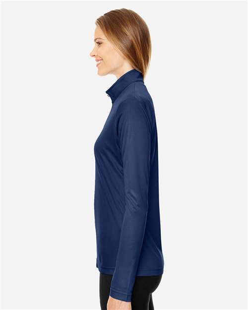 Team 365 Women's Zone Performance Quarter-Zip Pullover - TT31W Sport Dark Navy