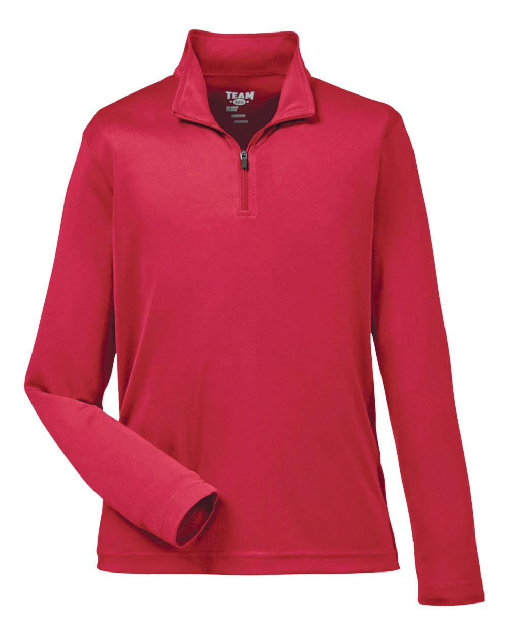 Team 365 Youth Zone Performance Quarter-Zip Pullover - TT31Y Sport Red