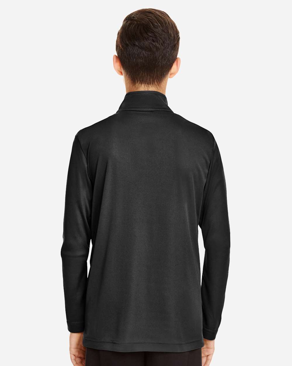 Team 365 Youth Zone Performance Quarter-Zip Pullover - TT31Y Black