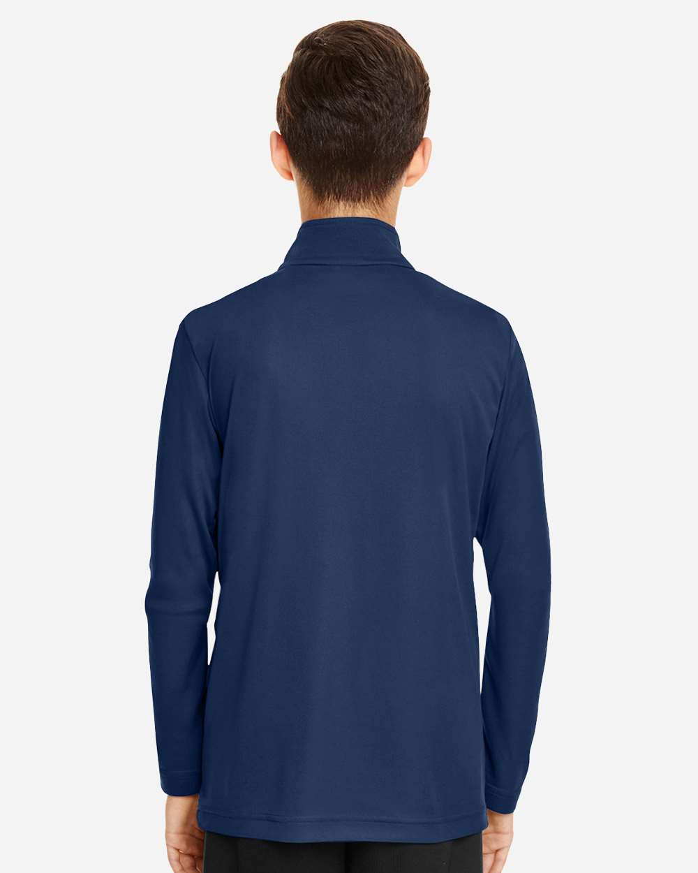 Team 365 Youth Zone Performance Quarter-Zip Pullover - TT31Y Sport Dark Navy