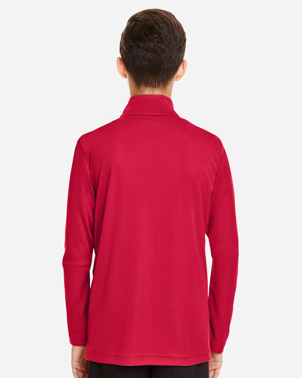 Team 365 Youth Zone Performance Quarter-Zip Pullover - TT31Y Sport Red