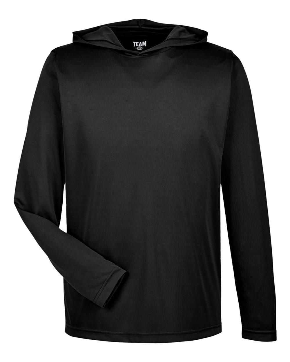 Team 365 Men's Zone Performance Hooded T-Shirt - TT41 Black