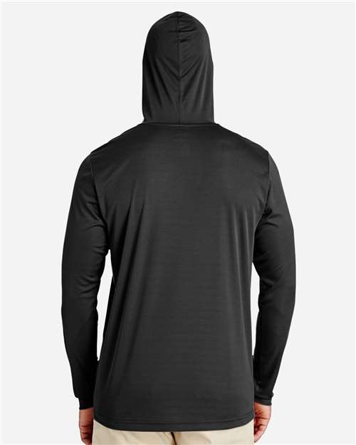 Team 365 Men's Zone Performance Hooded T-Shirt - TT41 Black