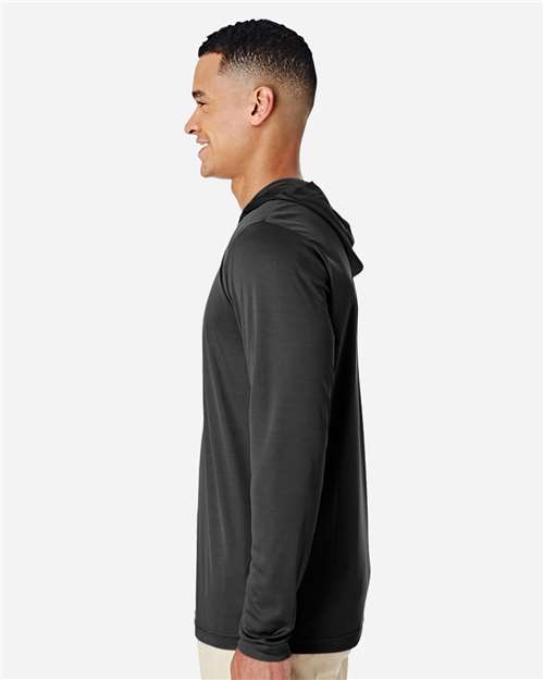 Team 365 Men's Zone Performance Hooded T-Shirt - TT41 Black