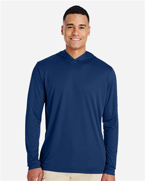 Team 365 Men's Zone Performance Hooded T-Shirt - TT41 Sport Dark Navy