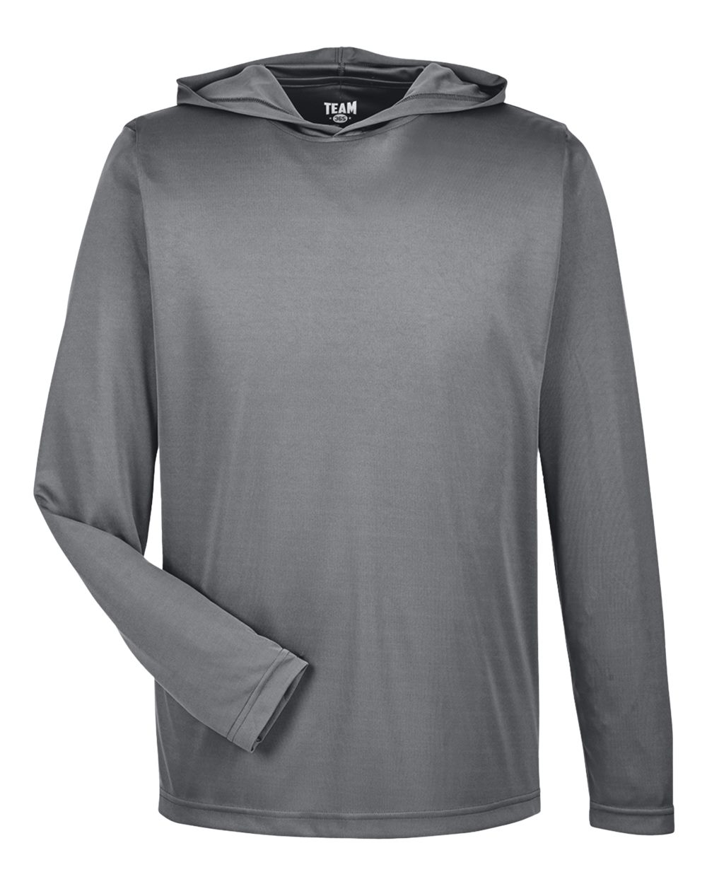 Team 365 Men's Zone Performance Hooded T-Shirt - TT41 Sport Graphite