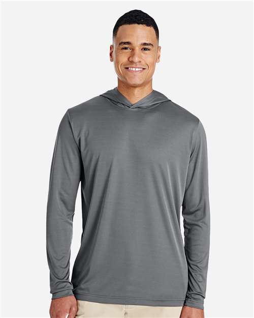 Team 365 Men's Zone Performance Hooded T-Shirt - TT41 Sport Graphite