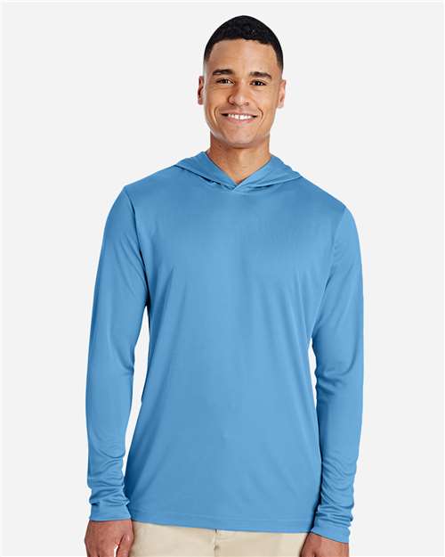 Team 365 Men's Zone Performance Hooded T-Shirt - TT41 Sport Light Blue