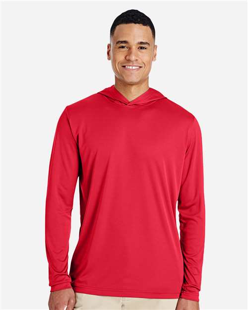 Team 365 Men's Zone Performance Hooded T-Shirt - TT41 Sport Red
