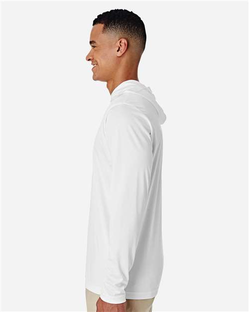 Team 365 Men's Zone Performance Hooded T-Shirt - TT41 White