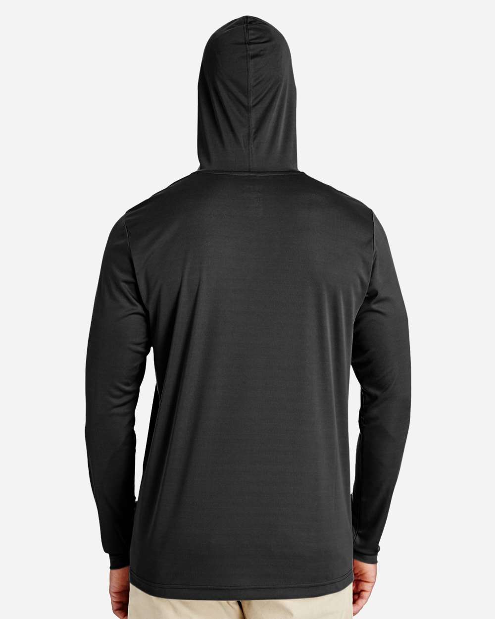 Team 365 Men's Zone Performance Hooded T-Shirt - TT41 Black