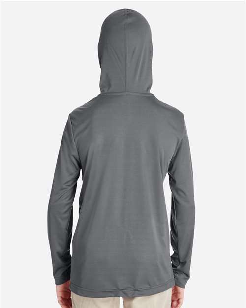 Team 365 Youth Zone Performance Hooded T-Shirt - TT41Y Sport Graphite