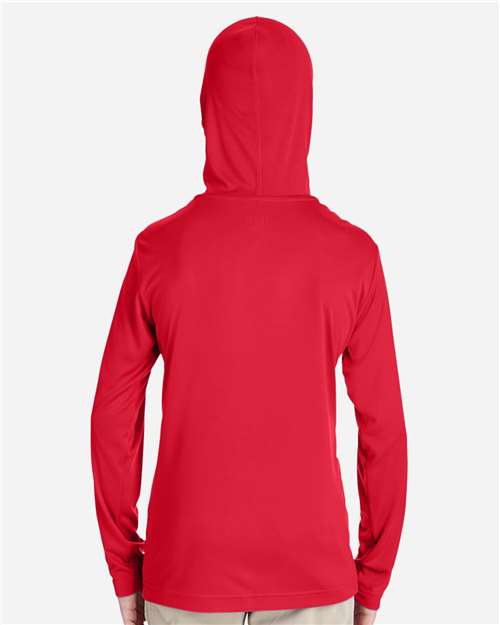 Team 365 Youth Zone Performance Hooded T-Shirt - TT41Y Sport Red