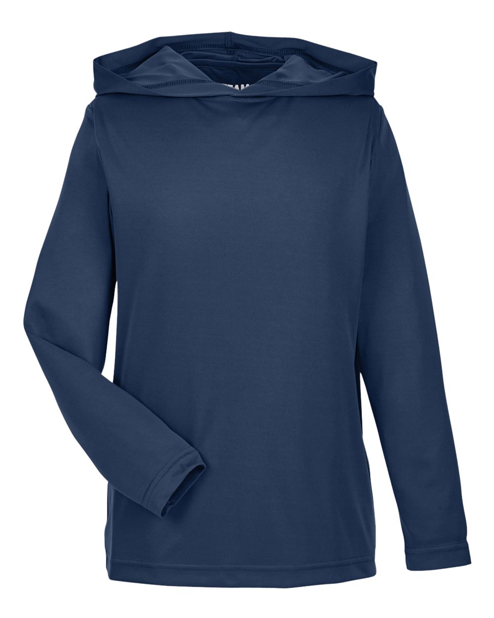 Team 365 Youth Zone Performance Hooded Long Sleeve T-Shirt - TT41Y Sport Dark Navy