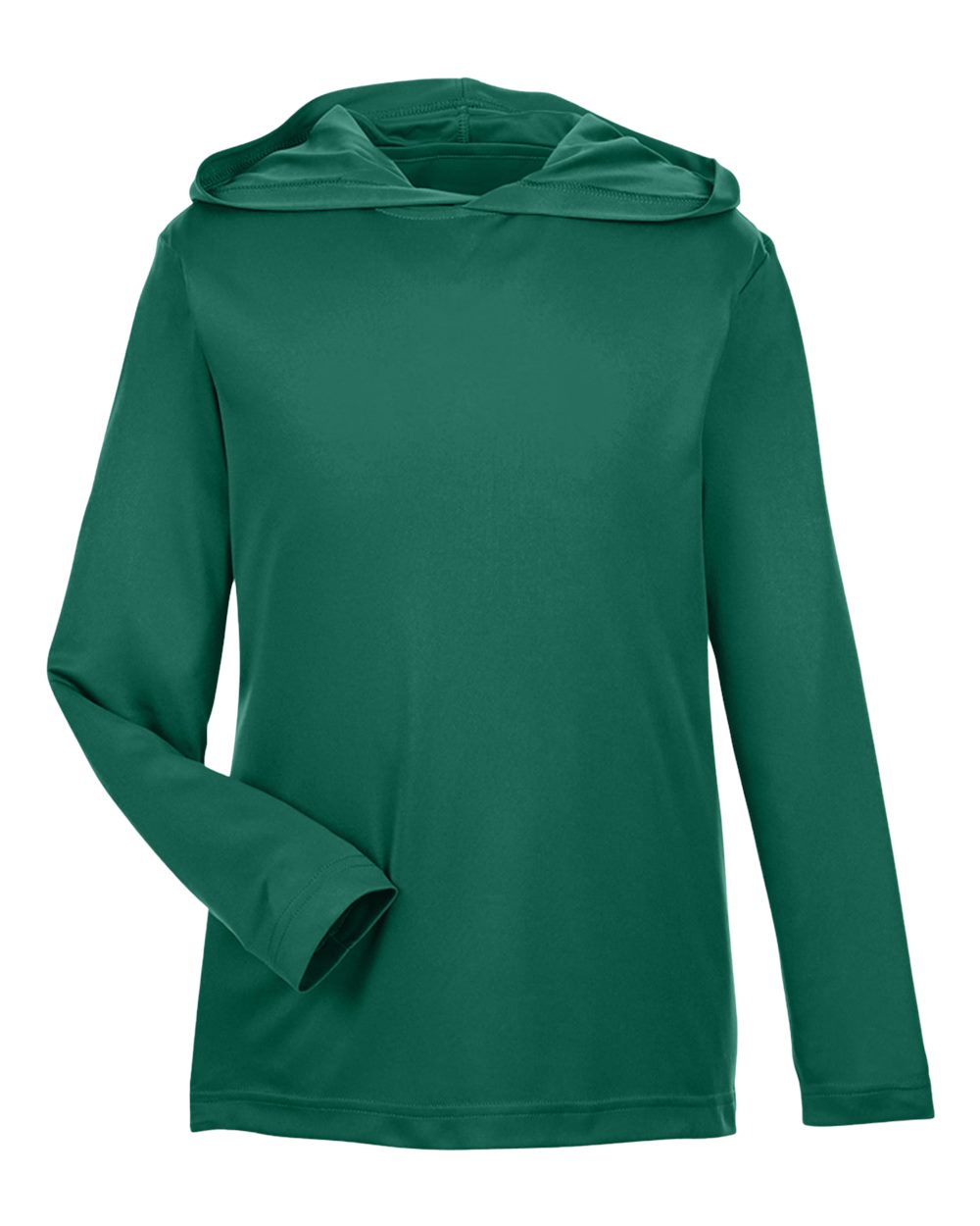 Team 365 Youth Zone Performance Hooded Long Sleeve T-Shirt - TT41Y Sport Forest