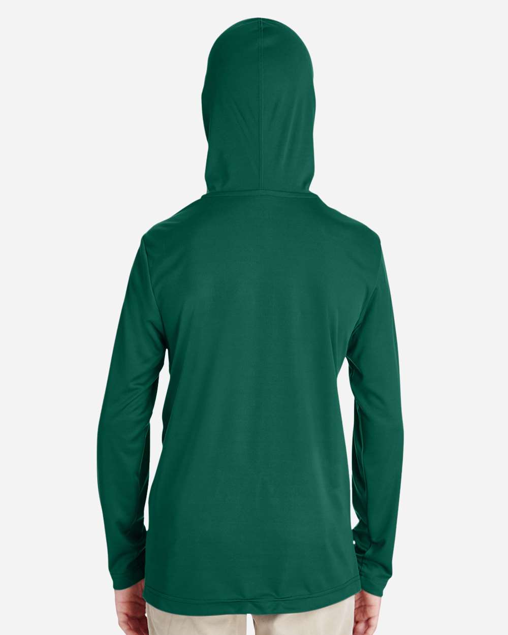 Team 365 Youth Zone Performance Hooded Long Sleeve T-Shirt - TT41Y Sport Forest