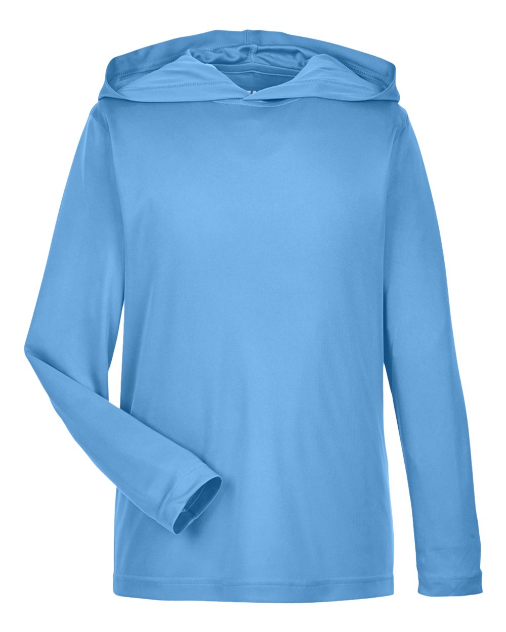 Team 365 Youth Zone Performance Hooded Long Sleeve T-Shirt - TT41Y Sport Light Blue