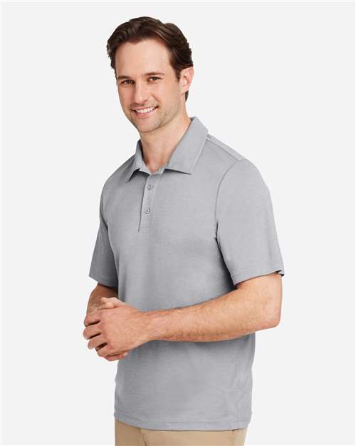 Team 365 Men's Zone Sonic Heather Performance Polo - TT51H Athletic Heather