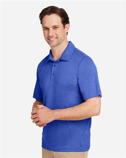 Team 365 Men's Zone Sonic Heather Performance Polo - TT51H Sport Royal Heather