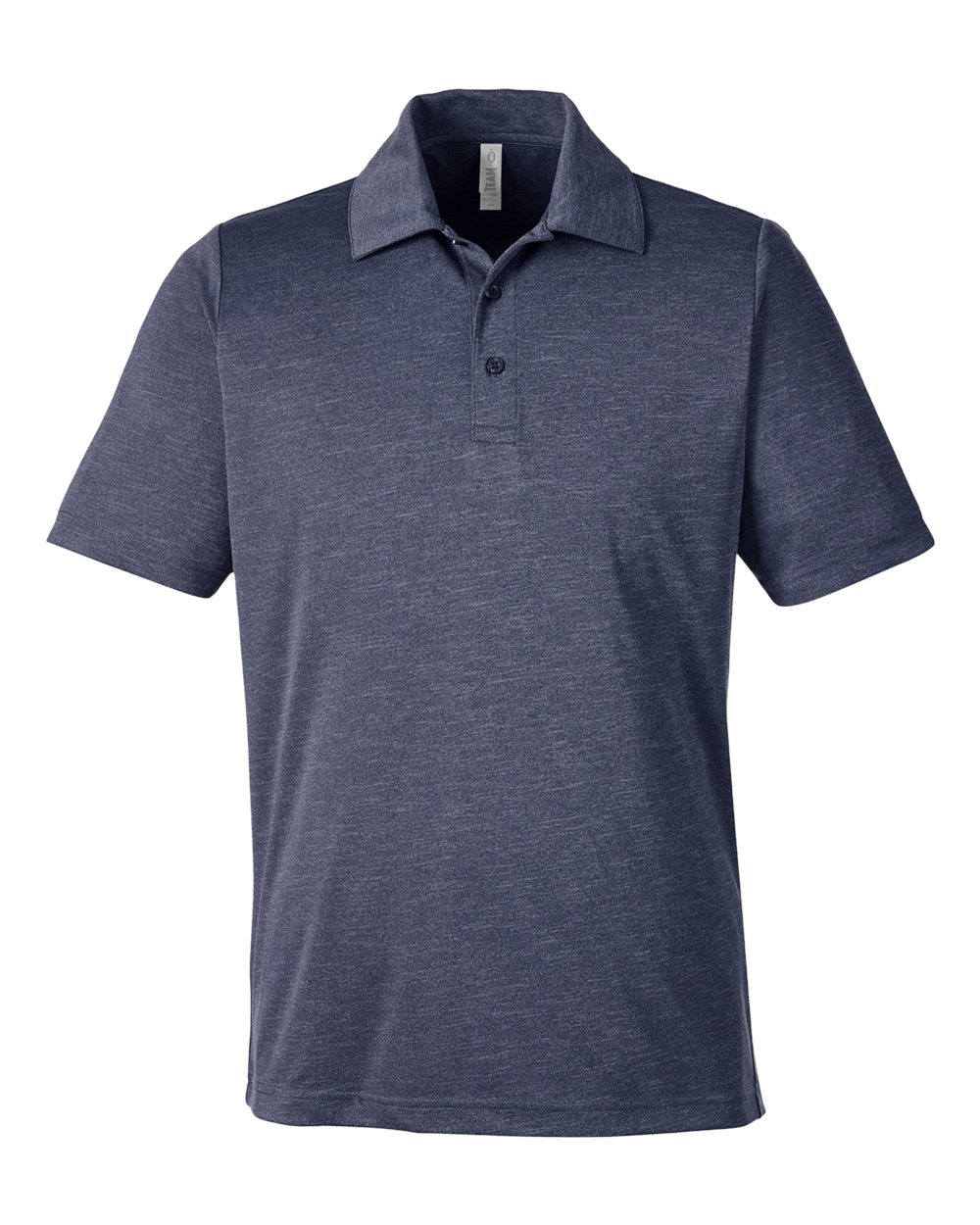 Team 365 Men's Zone Sonic Heather Performance Polo - TT51H Sport Dark Navy Heather