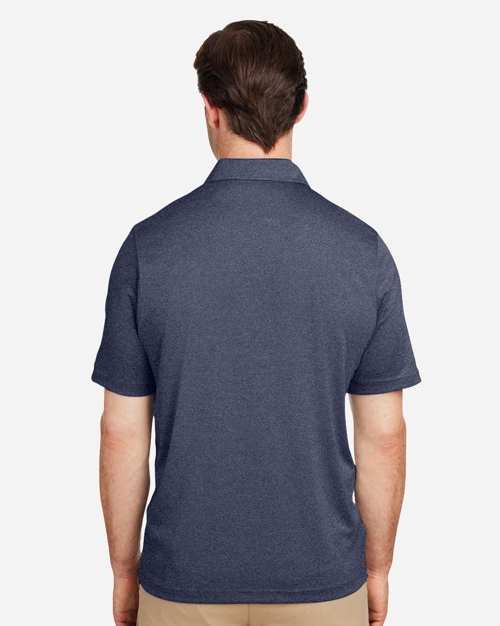 Team 365 Men's Zone Sonic Heather Performance Polo - TT51H Sport Dark Navy Heather