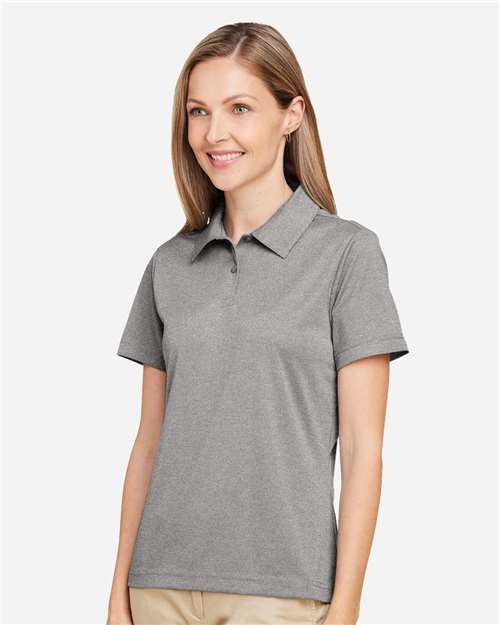 Team 365 Women's Zone Sonic Heather Performance Polo - TT51HW Athletic Heather