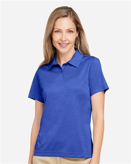 Team 365 Women's Zone Sonic Heather Performance Polo - TT51HW Sport Royal Heather