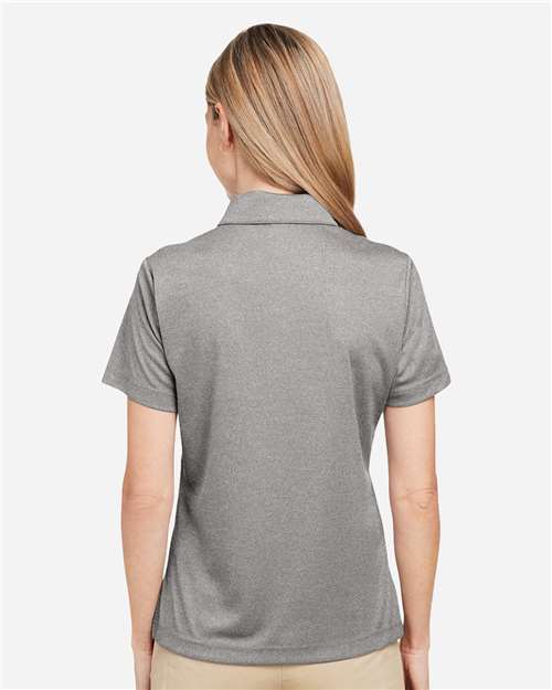 Team 365 Women's Zone Sonic Heather Performance Polo - TT51HW Athletic Heather