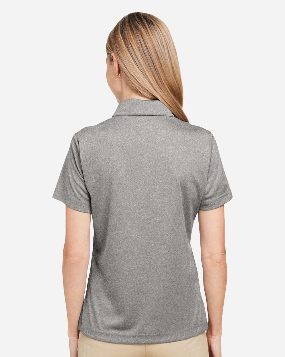 Team 365 Women's Zone Sonic Heather Performance Polo - TT51HW Athletic Heather