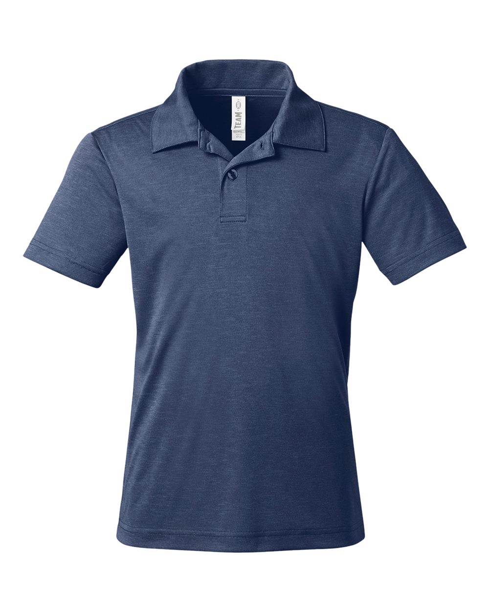 Team 365 Youth Zone Sonic Heather Performance Polo - TT51HY Sport Dark Navy Heather