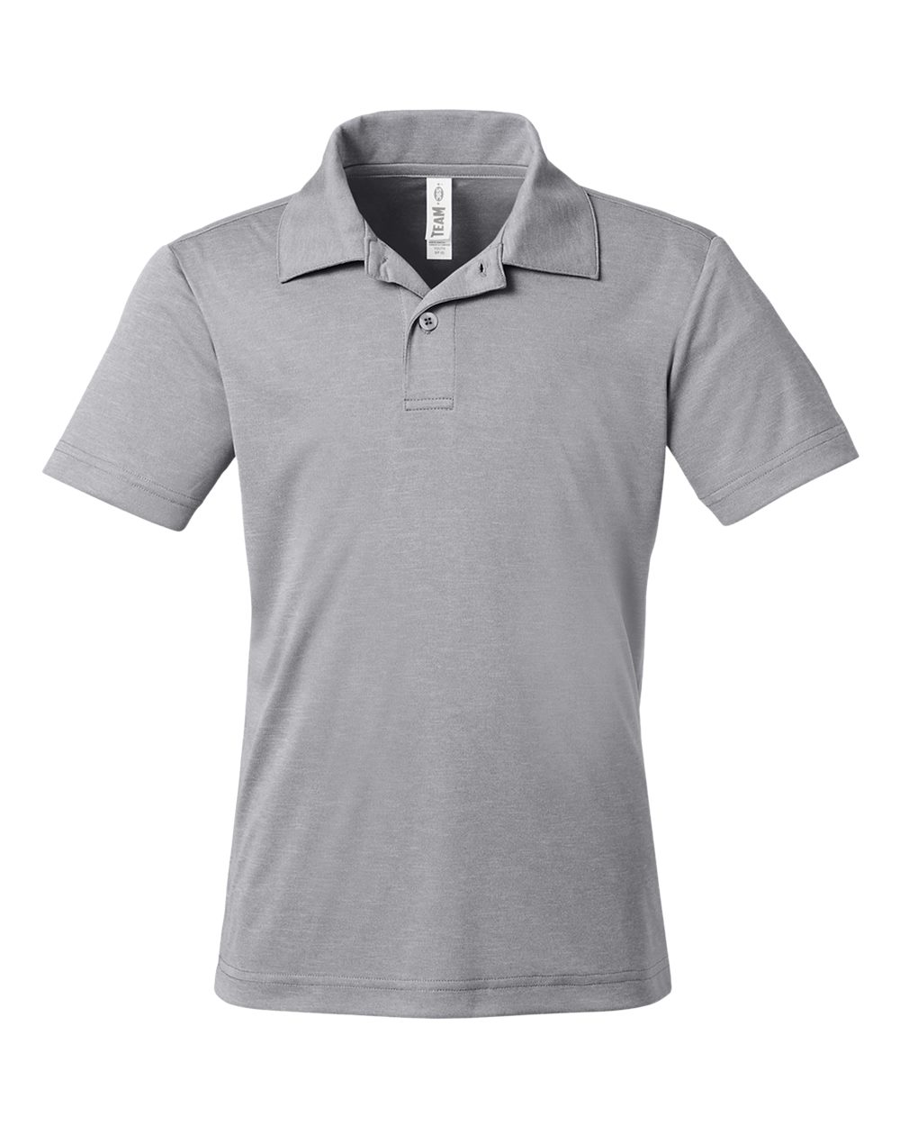 Team 365 Youth Zone Sonic Heather Performance Polo - TT51HY Athletic Heather