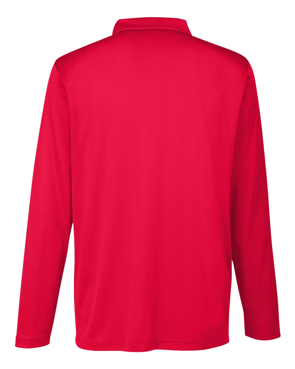 Team 365 Men's Zone Performance Long Sleeve Polo - TT51L Sport Red