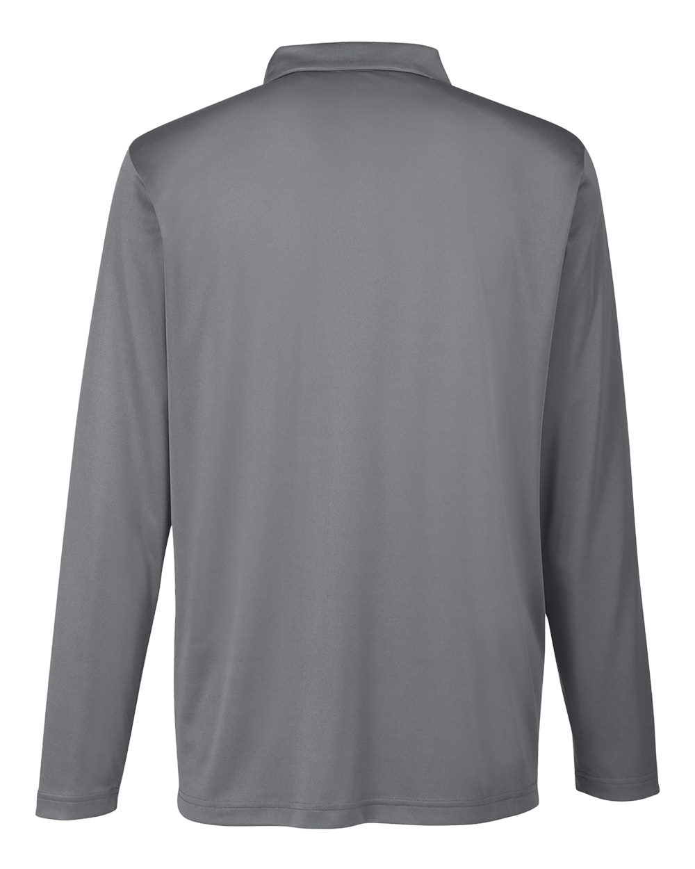 Team 365 Men's Zone Performance Long Sleeve Polo - TT51L Sport Graphite