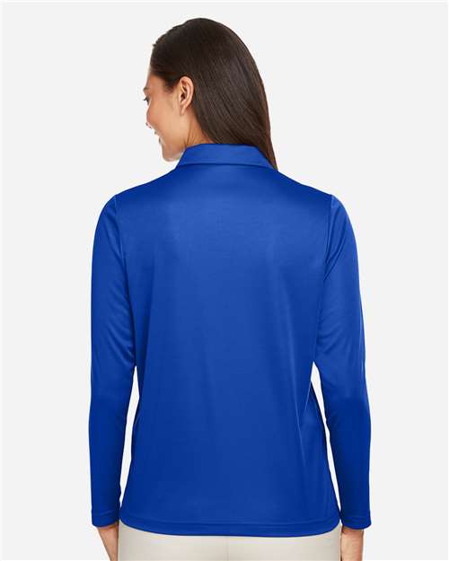 Team 365 Women's Zone Performance Long Sleeve Polo - TT51LW Sport Royal