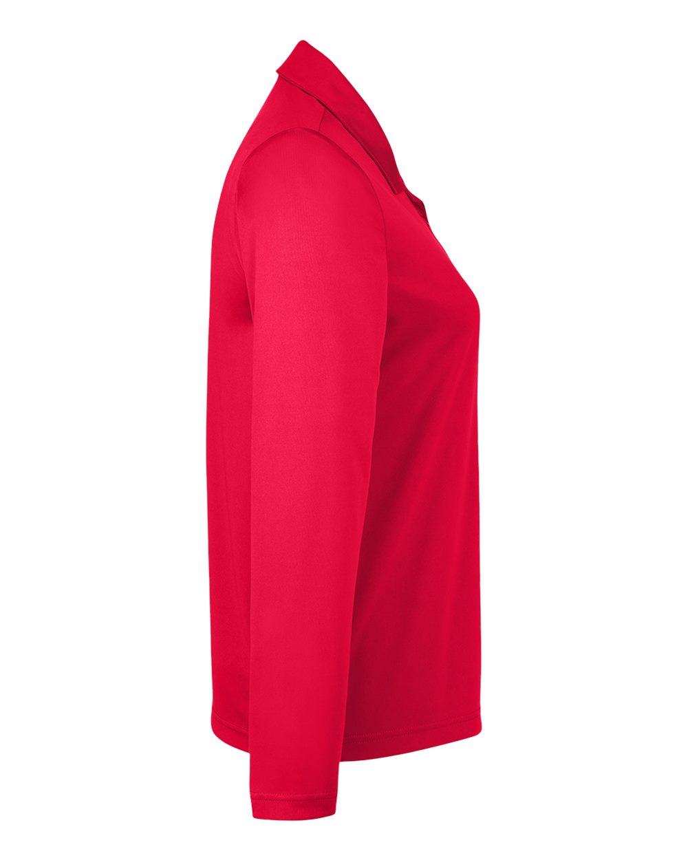 Team 365 Women's Zone Performance Long Sleeve Polo - TT51LW Sport Red