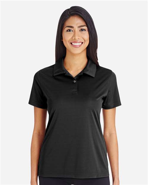 Team 365 Women's Zone Performance Polo - TT51W Black