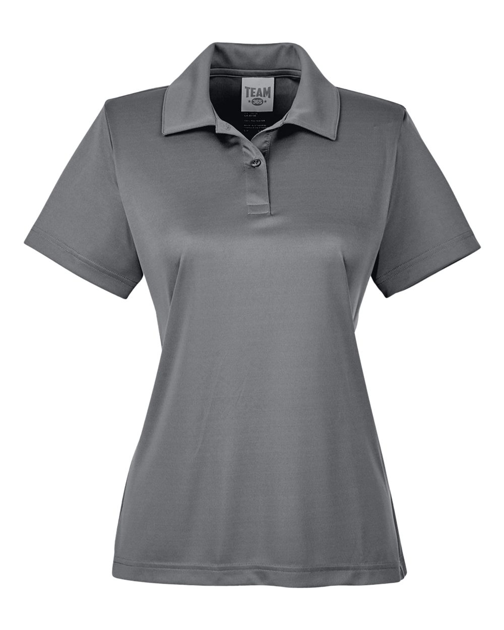 Team 365 Women's Zone Performance Polo - TT51W Sport Graphite