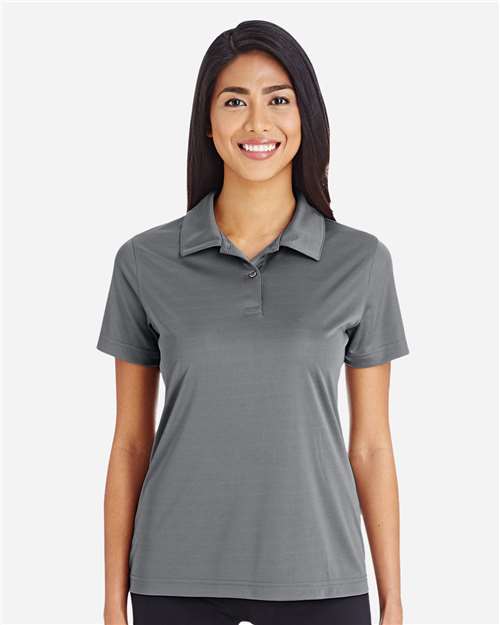 Team 365 Women's Zone Performance Polo - TT51W Sport Graphite