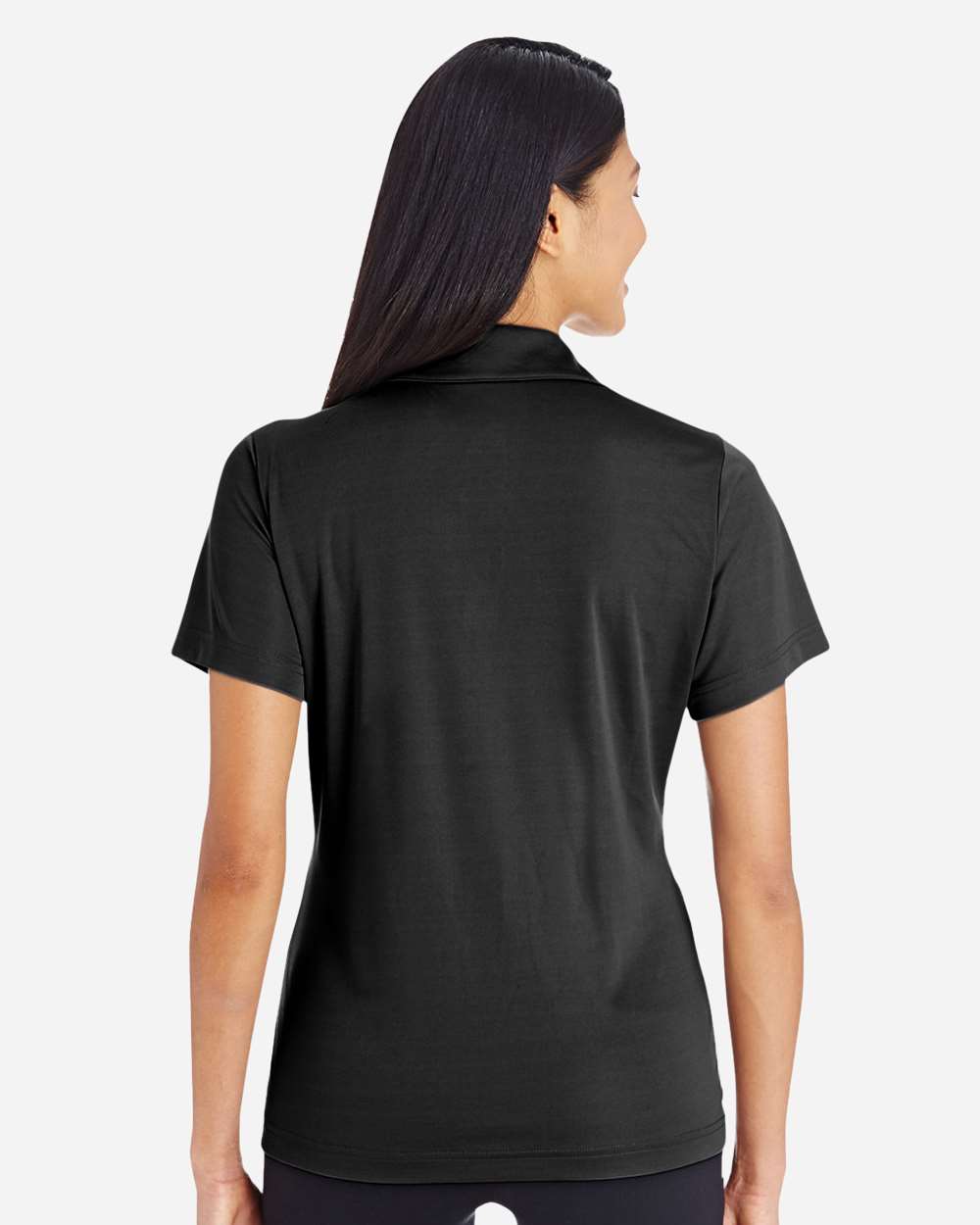 Team 365 Women's Zone Performance Polo - TT51W Black