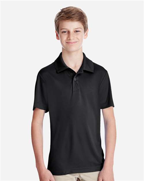 Team 365 Youth Zone Performance Polo - TT51Y Black