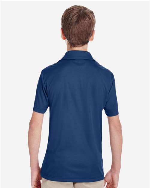 Team 365 Youth Zone Performance Polo - TT51Y Sport Dark Navy