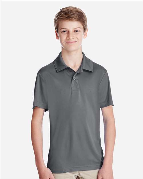 Team 365 Youth Zone Performance Polo - TT51Y Sport Graphite