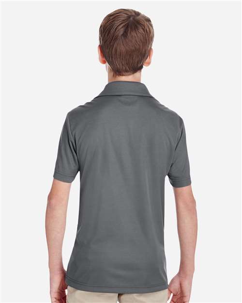 Team 365 Youth Zone Performance Polo - TT51Y Sport Graphite