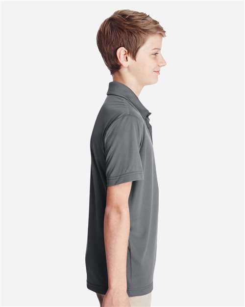Team 365 Youth Zone Performance Polo - TT51Y Sport Graphite