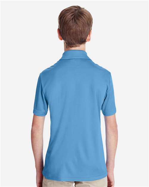 Team 365 Youth Zone Performance Polo - TT51Y Sport Light Blue