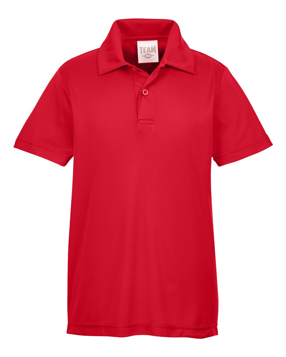 Team 365 Youth Zone Performance Polo - TT51Y Sport Red
