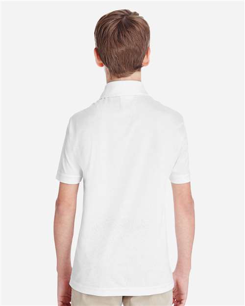 Team 365 Youth Zone Performance Polo - TT51Y White