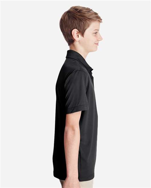 Team 365 Youth Zone Performance Polo - TT51Y Black